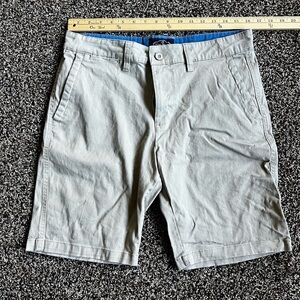 Nat Nast Khaki Men's Flat Front Shorts